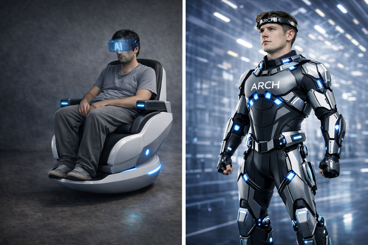 Road split between dependence on AI and Arch